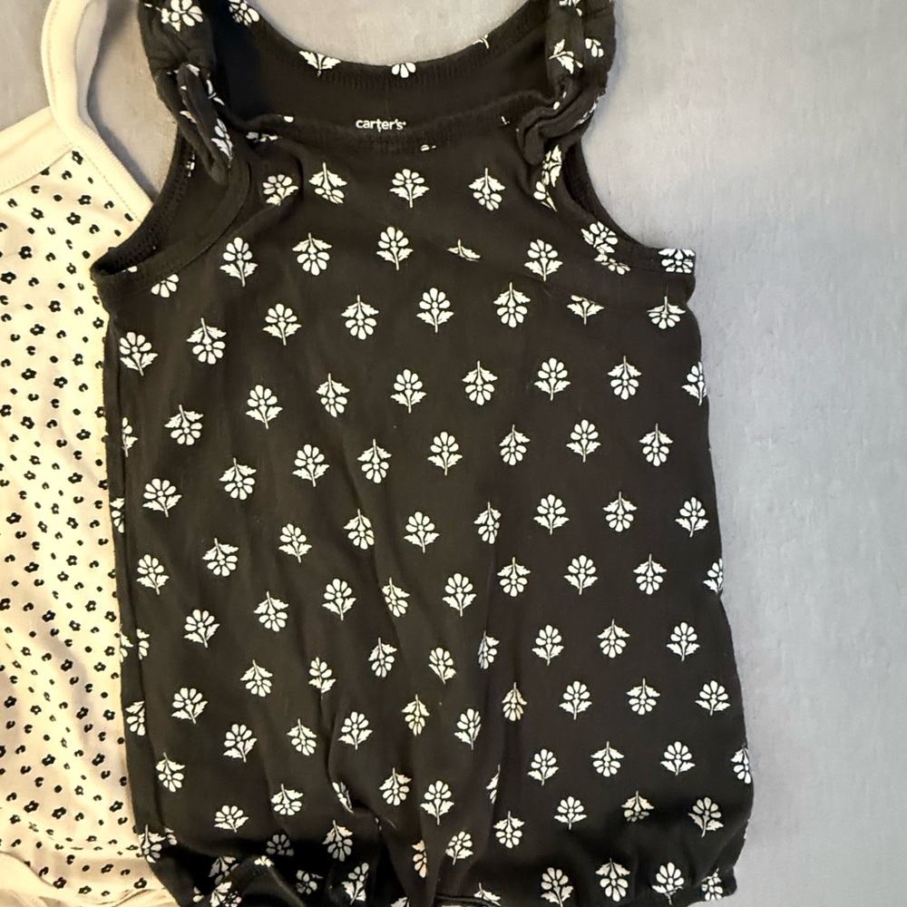 6-12 lot Cat & Jack White Baby Outfit - Picture 6 of 16